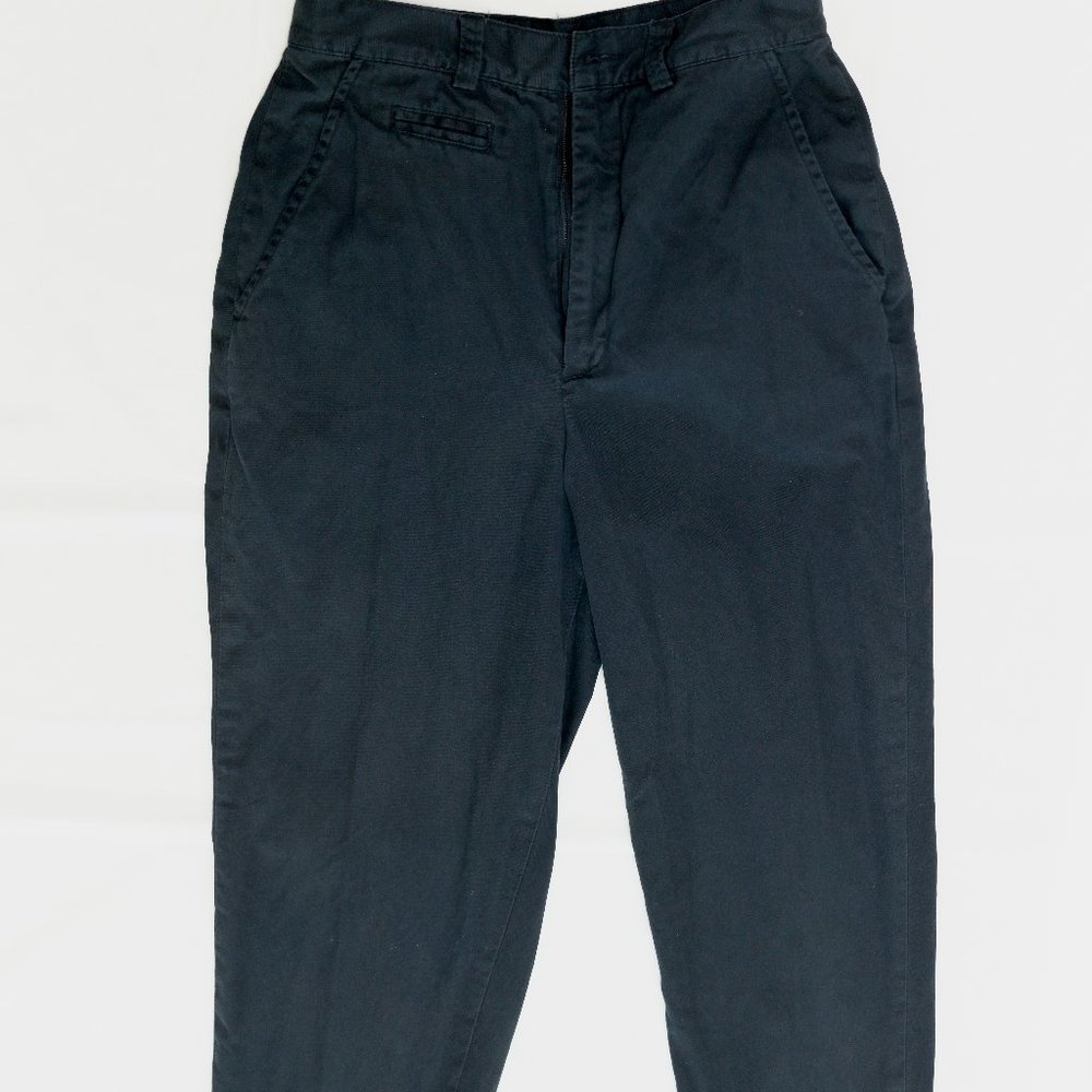 Banana Republic Women's Chino Jeans Dark Blue Cotton Size 8L